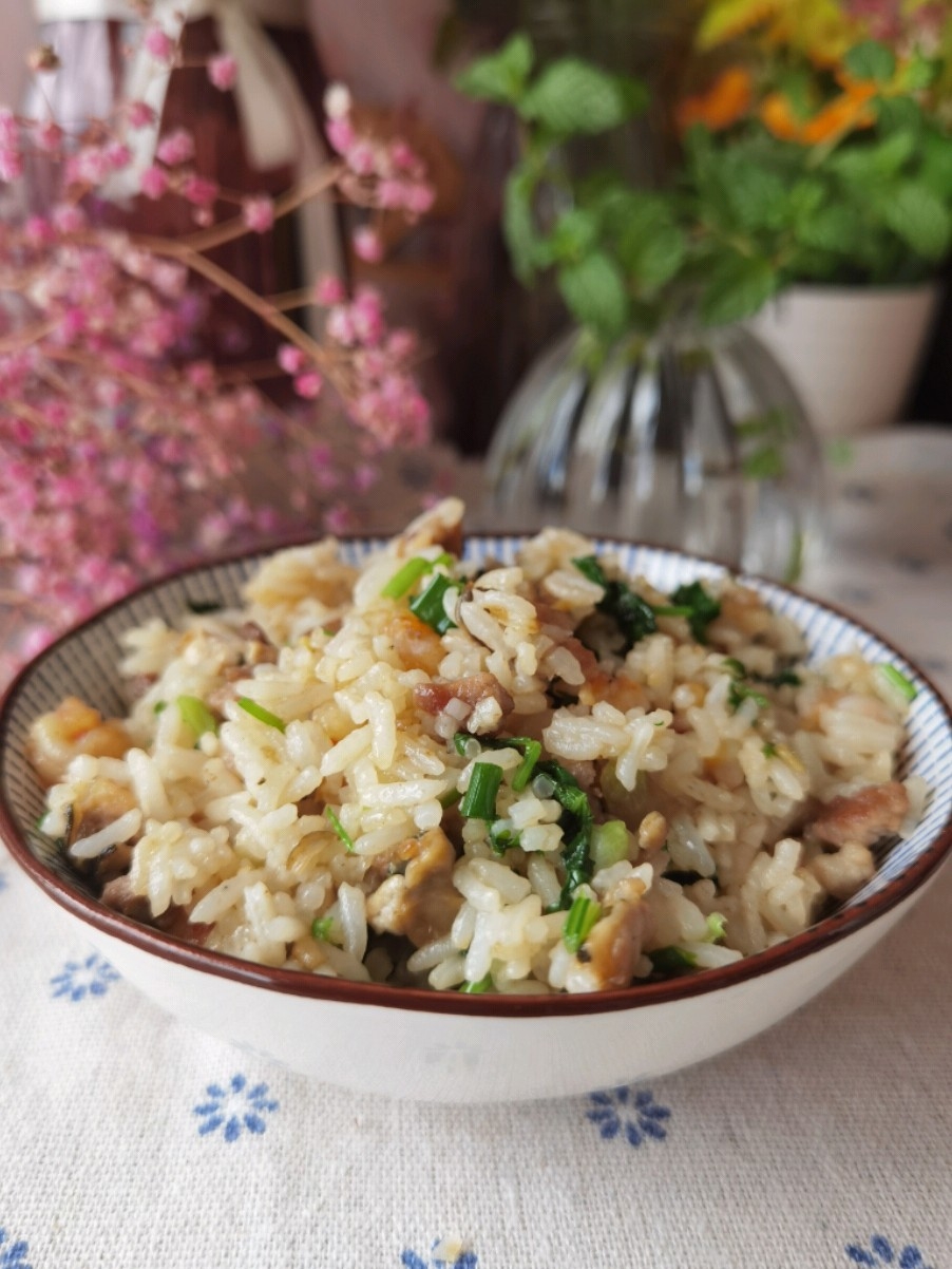 鲜虾生蚝炒饭