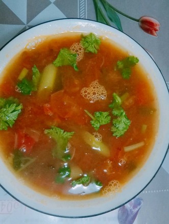 牛肉西红柿汤的做法
