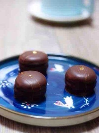 巧克力糖衣马卡龙的做法