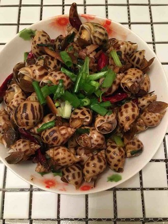 爆炒花螺