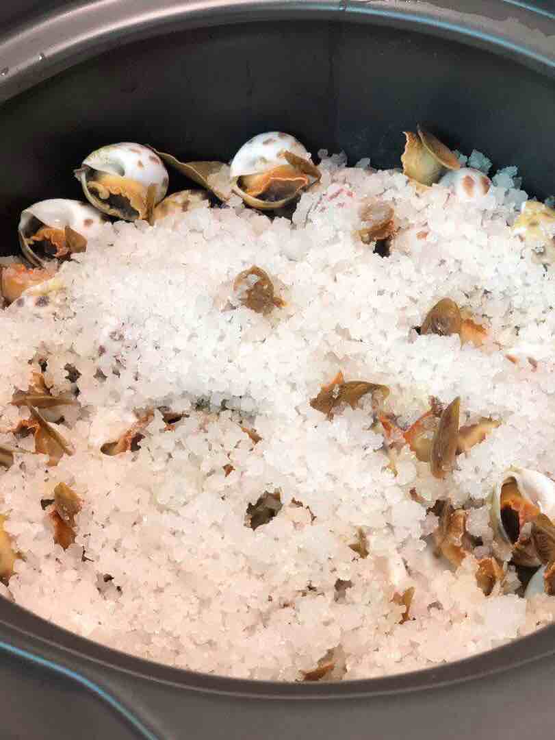 家庭版盐焗花螺