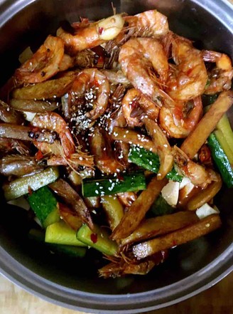 干锅香辣虾的做法