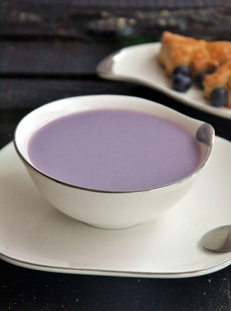 紫薯豆浆的做法