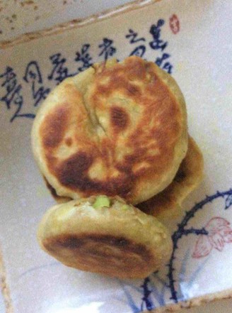 麻酱咖喱葱花饼