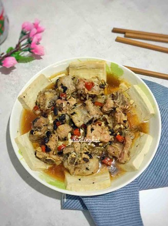 排骨蒸豆腐