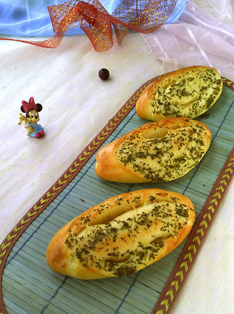 迷迭香鲜奶面包的做法