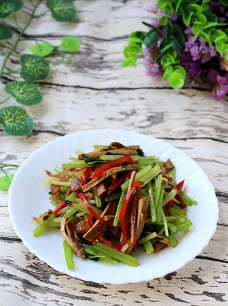 香芹炒豆干