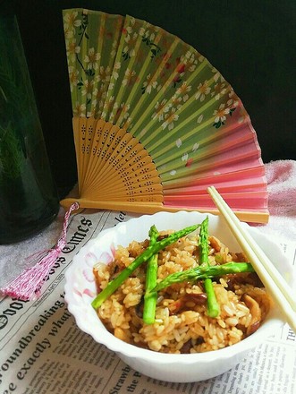 香菇蚝油炒饭