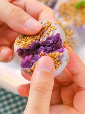 香软紫薯饼  宝宝辅食食谱的做法