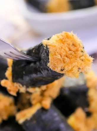 海苔肉松卷  宝宝辅食食谱的做法