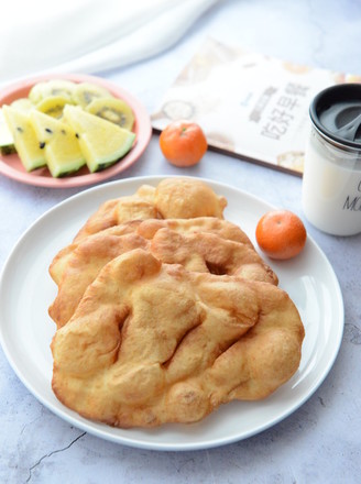 简单早餐—油饼（酵母版）的做法