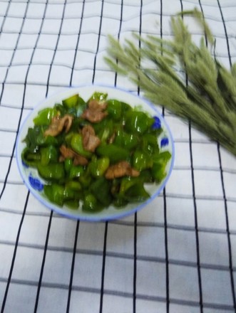 麻椒炒肉的做法