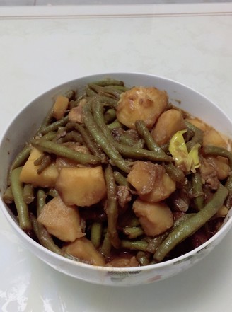 四季豆炖芸豆