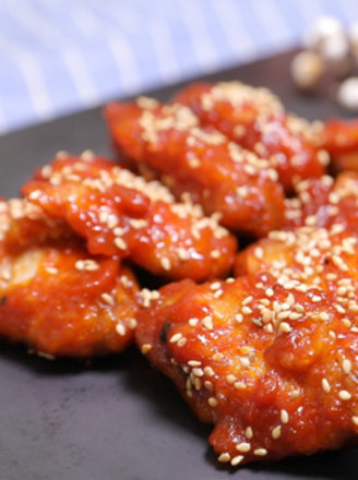 韩式辣酱炸鸡的做法