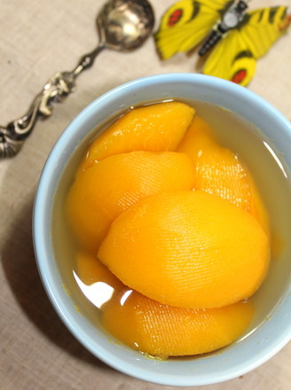 黄桃糖水罐头的做法