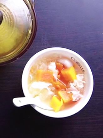 百合木瓜甜汤的做法