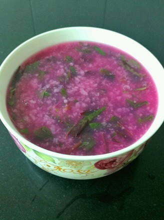 紫苋菜粥的做法