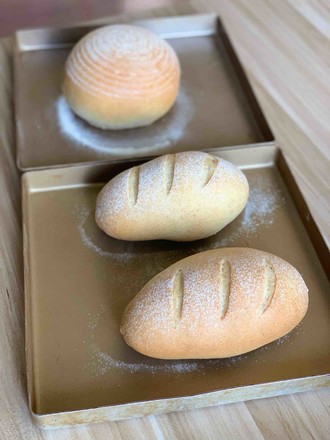 色拉油版低热量全麦面包的做法