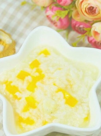 山药黄椒米粥/糊 宝宝辅食，大米+小芭蕉的做法