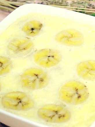 香蕉米饭布丁 宝宝辅食，奶粉+鸡蛋的做法