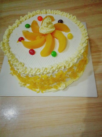 黄桃奶油蛋糕的做法