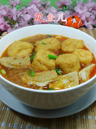油豆腐粉丝牛肚汤的做法