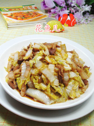 肉丝炒娃娃菜