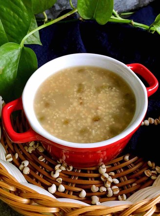 绿豆薏米粥的做法