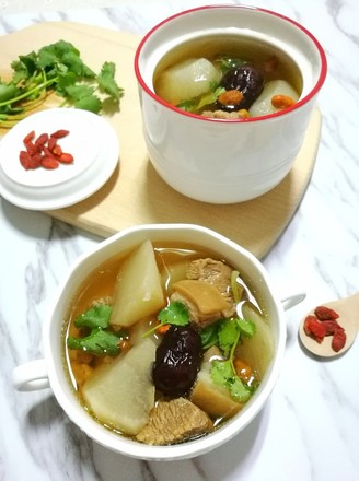 滋补暖胃的萝卜羊肉汤的做法