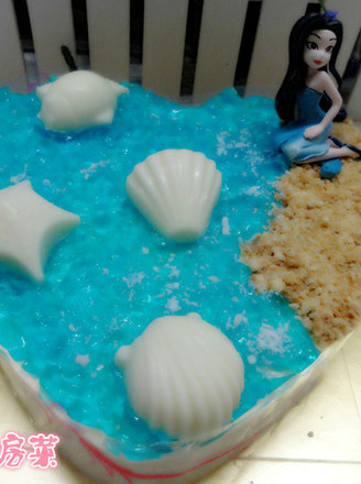 海洋酸奶蛋糕的做法