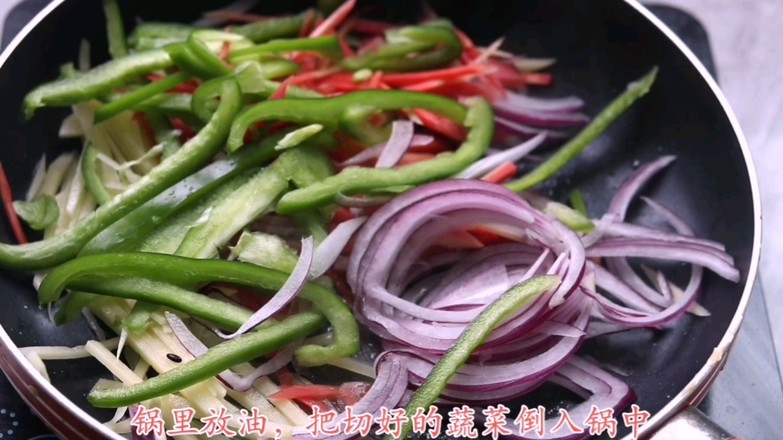 饺子皮蔬菜款➕黑米燕麦糊的做法