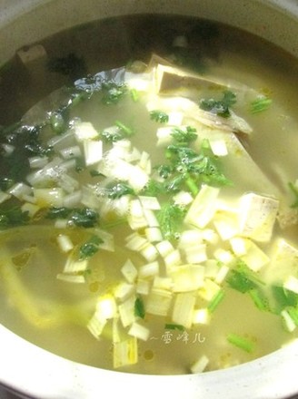 梭鱼豆腐汤的做法