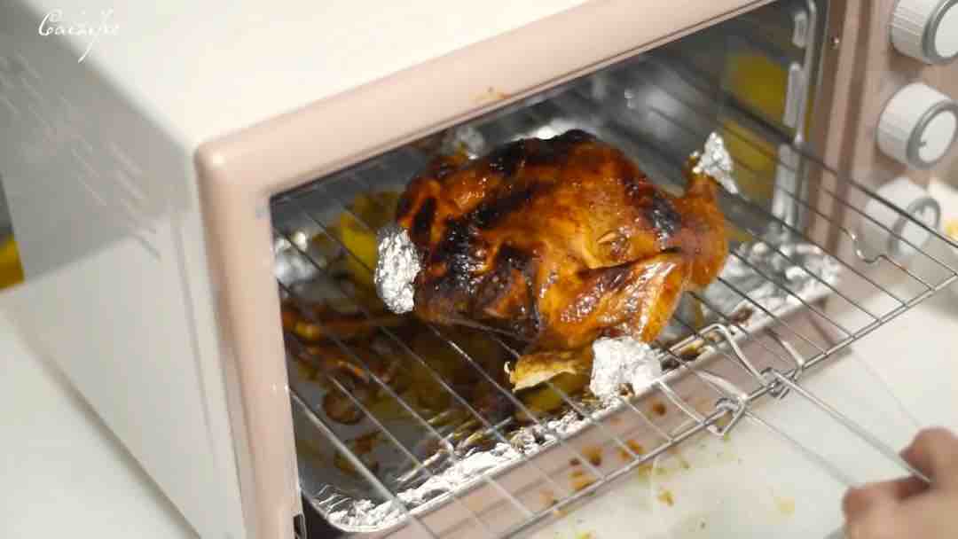 烤箱烤全鸡的做法
