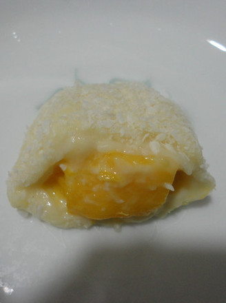 椰蓉芒果糯米糍的做法