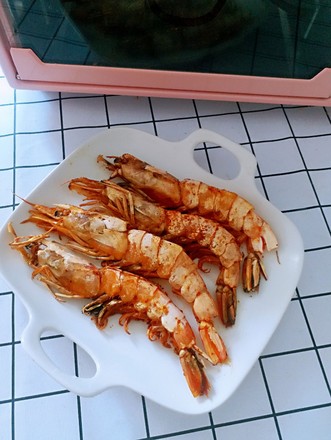 香烤阿根廷大红虾的做法