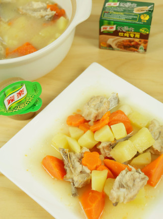 土豆排骨炖胡萝卜的做法