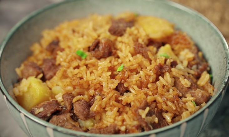 电饭煲羊肉焖饭