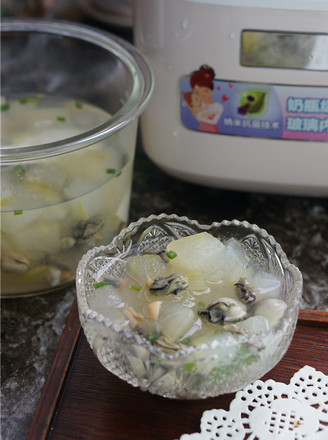海蛎干贝冬瓜汤的做法