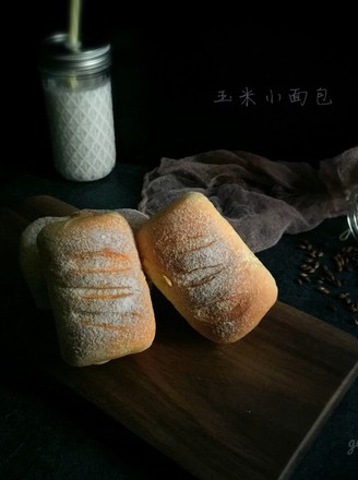 玉米小面包的做法