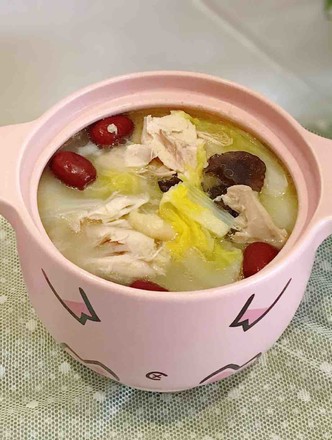 清香椰汁鸡汤的做法
