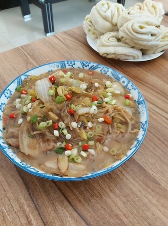 娃娃菜炖粉条