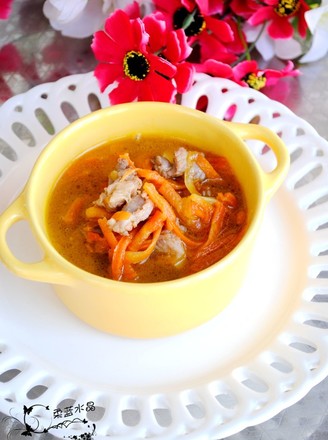 红萝卜羊肉汤的做法