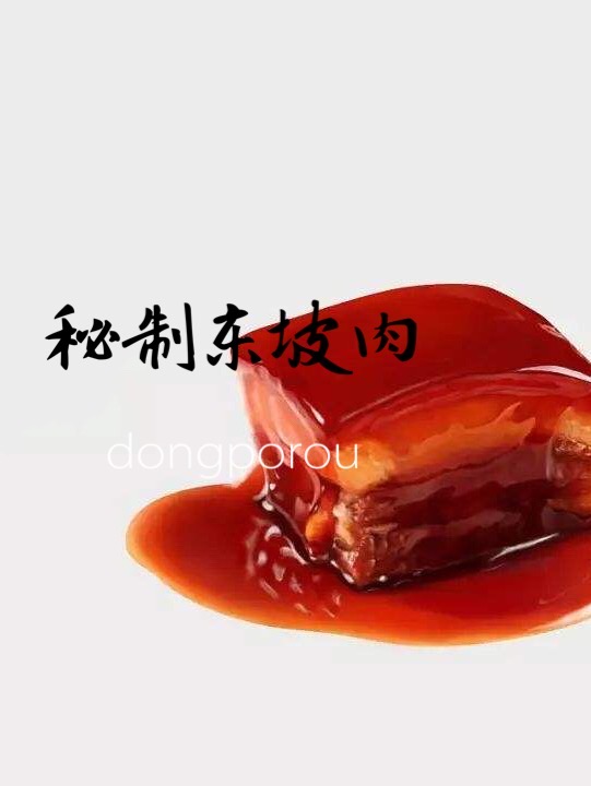 秘制东坡肉