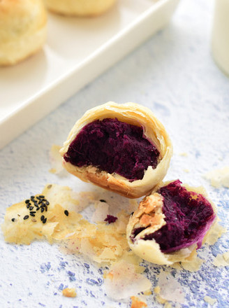 紫薯酥（植物油版）的做法