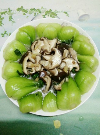 小油菜烩香菇