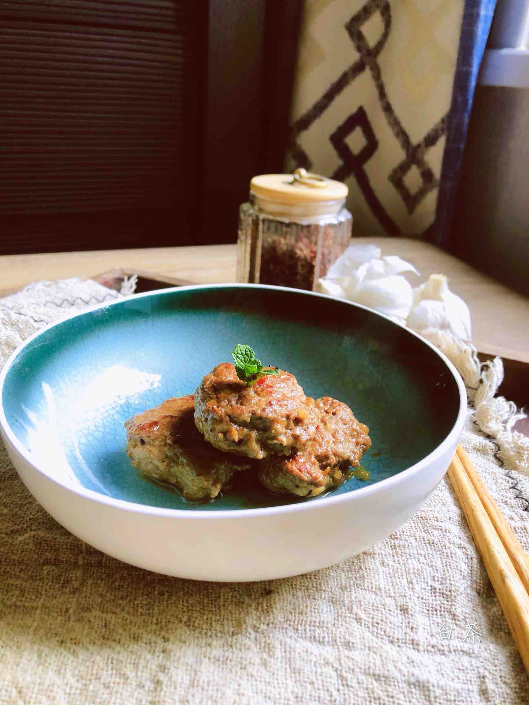 宝宝辅食，香煎肉饼