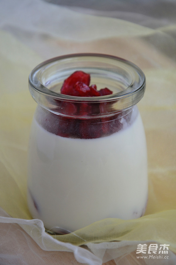 叁【一只奶锅就能做出来的嫩滑酸奶布丁】用自制的浓稠酸奶做成美味的